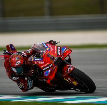 Francesco Bagnaia Ducati MotoGP lenktynės