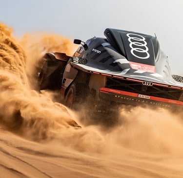 Stephane'as Peterhanselis Audi Dakaras