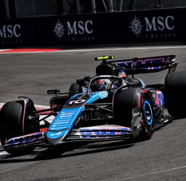 Pierre'as Gasly Alpine Formulė-1