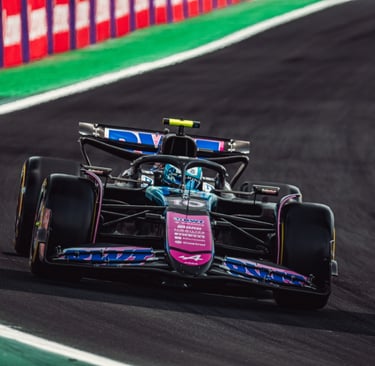Pierre'as Gasly Alpine Formulė-1