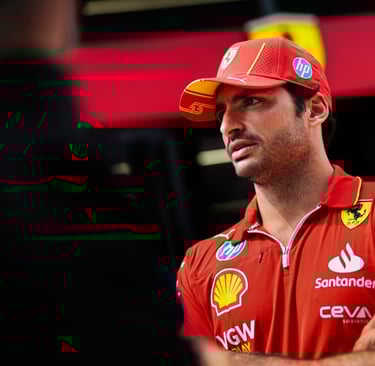 Carlosas Sainzas Ferrari Formulė-1