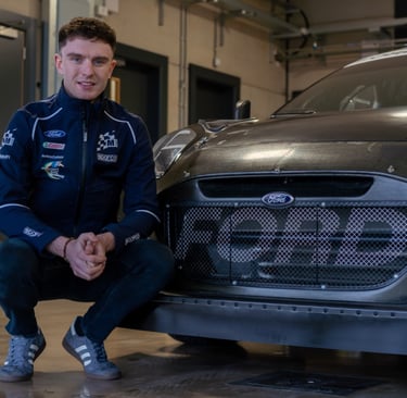 Joshas McErleanas WRC ralis Ford