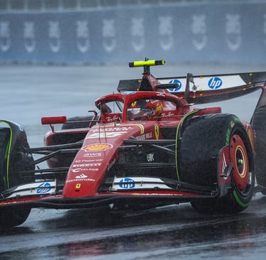Carlosas Sainzas Ferrari