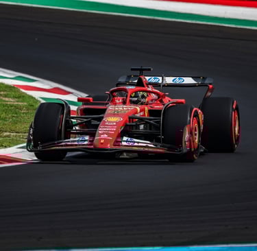 Charlesas Leclercas Ferrari