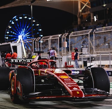 Charlesas Leclercas Ferrari Formulė-1