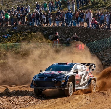 Sebastienas Ogier Toyota WRC