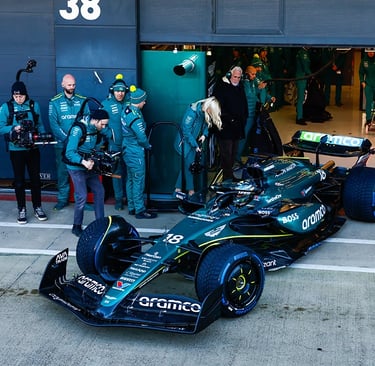 Lance'as Strollas Aston Martin Formulė-1