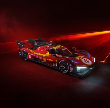 Ferrari 499P Hypercar WEC automobilis