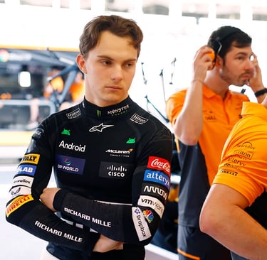 Oscaras Piastri McLaren