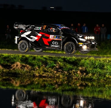 Sebastienas Ogier Toyota ralis WRC
