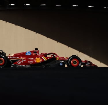 Charlesas Leclercas Ferrari Formulė-1