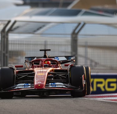 Charlesas Leclercas Ferrari Formulė-1