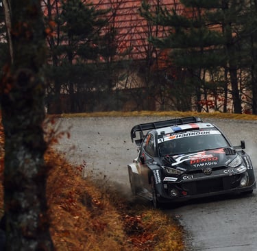 Sebastienas Ogier Toyota WRC ralis
