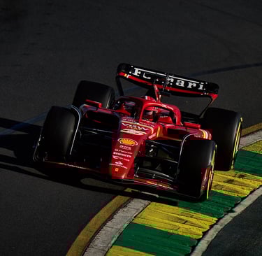 Charlesas Leclercas Ferrari