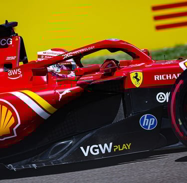 Charlesas Leclercas Ferrari
