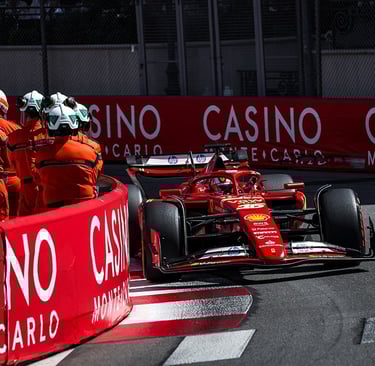 Charlesas Leclercas Ferrari