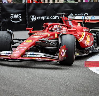 Charlesas Leclercas Ferrari