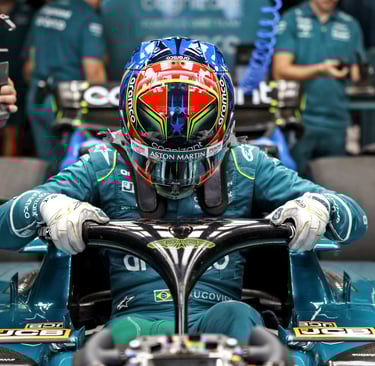Felipe Drugovichius Aston Martin Formulė-1