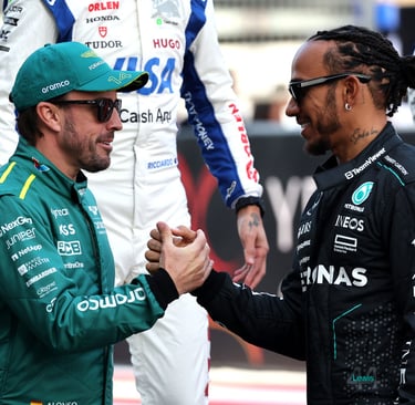 Fernando Alonso Lewisas Hamiltonas