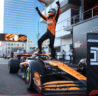 Oscaras Piastri McLaren Formulė-1