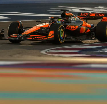 Oscaras Piastri McLaren Formulė-1 sprintas