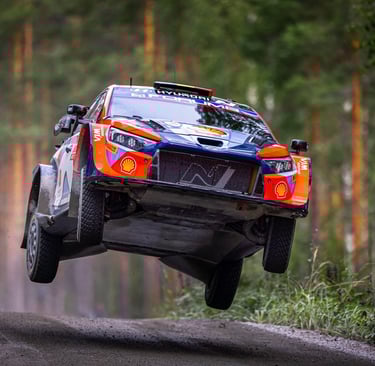 Thierry Neuville'is Hyundai WRC