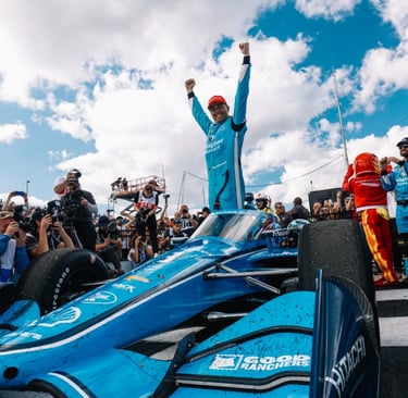 Scottas McLaughlinas IndyCar