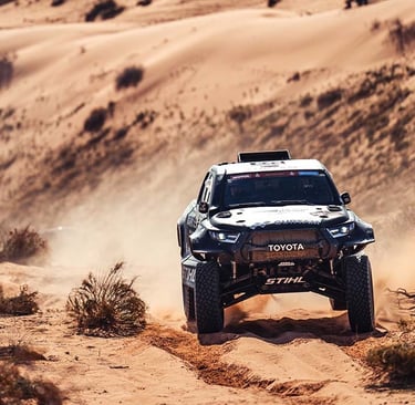 Benediktas Vanagas Toyota Dakaras