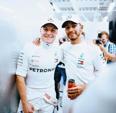 Valtteri Bottas Lewisas Hamiltonas
