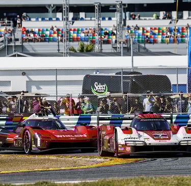 Porsche Cadillac IMSA Daytona