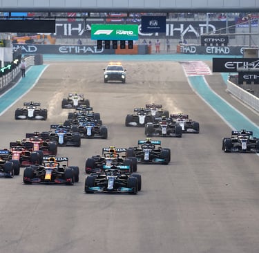 Formulė-1 lenktynės finalas Abu Dabis