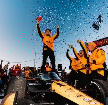 Patricio O'Wardas McLaren IndyCar