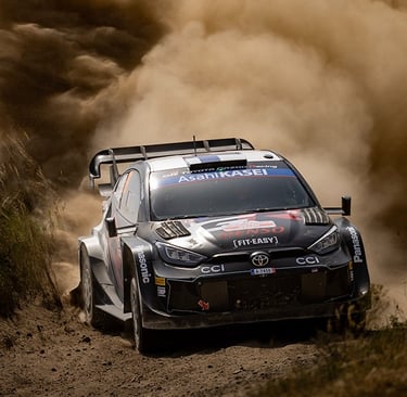 Kalle Rovanpera Toyota WRC ralis Latvija