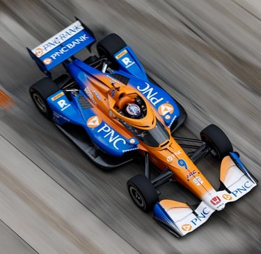 Scottas Dixonas Ganassi IndyCar