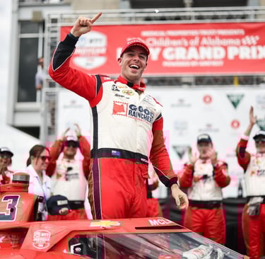 Scottas McLaughlinas IndyCar