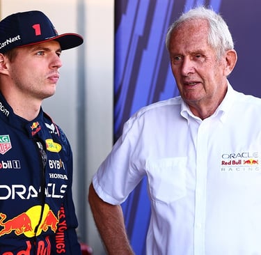 Maxas Verstappenas Helmutas Marko