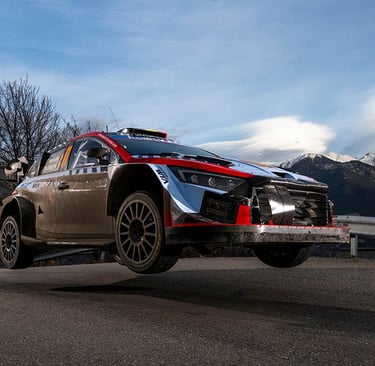 Thierry Neuville'is Hyundai WRC