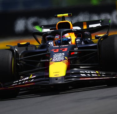 Sergio Perezas Red Bull