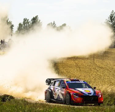 Andreasas Mikkelsenas Hyundai WRC