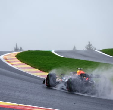 Red Bull Formulė-1 lietus