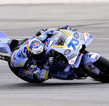 Alexas Marquezas Ducati MotoGP bandymai