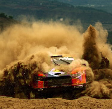 Thierry Neuville'is Hyundai WRC