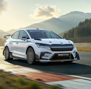 Škoda Enyaq RS Race ralis WRC Rally 2
