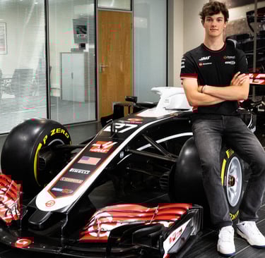 Oliveris Bearmanas Haas Formulė-1