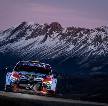 Thierry Neuville'is Hyundai WRC