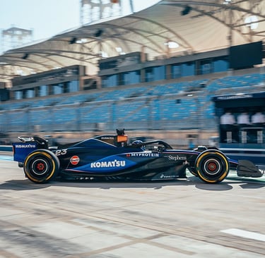 Alexas Albonas Williams Formulė-1