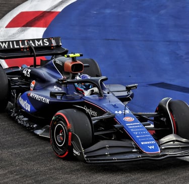 Franco Colapinto Williams Formulė-1 Argentina