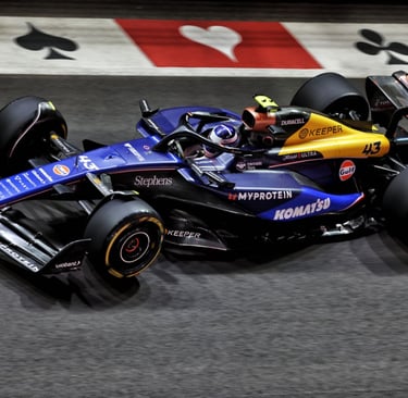 Franco Colapinto Williams Formulė-1