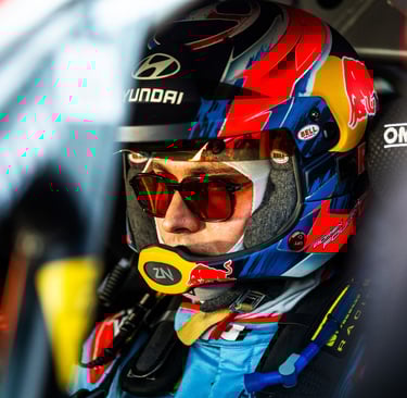 Adrienas Fourmaux Hyundai WRC ralis