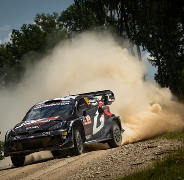 Kalle Rovanpera WRC Toyota Latvija